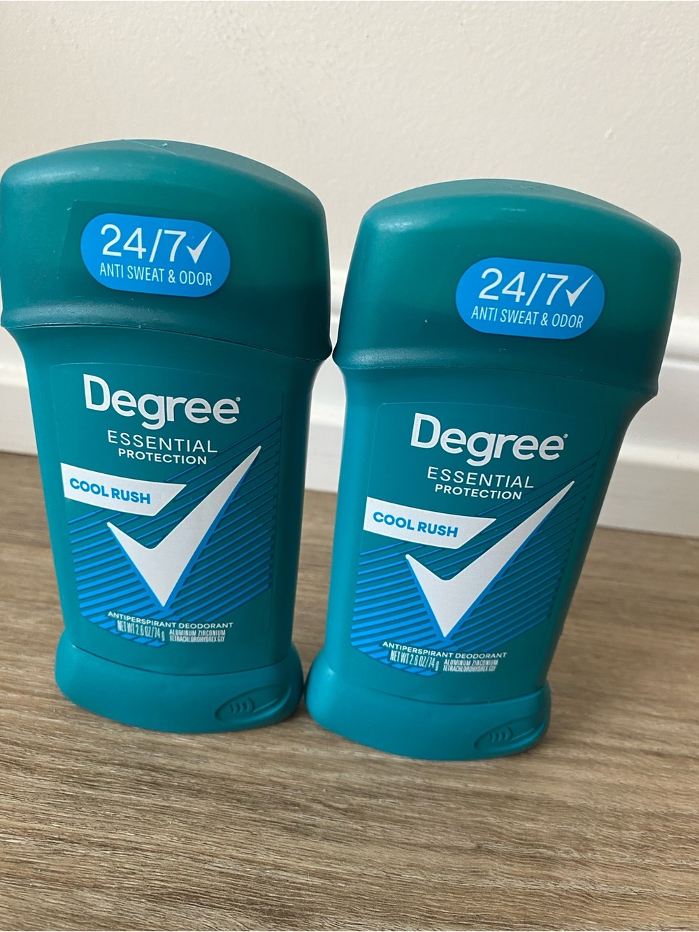 Degree Essential Protection Cool Rush Antiperspirant Deodorant - Teal